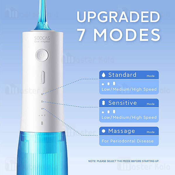 دهانشویه برقی Xiaomi SOOCAS W3 Pro Cordless Water Flosser